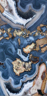 蓝玛瑙花纹大理石石纹