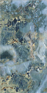 蓝色大理石石纹