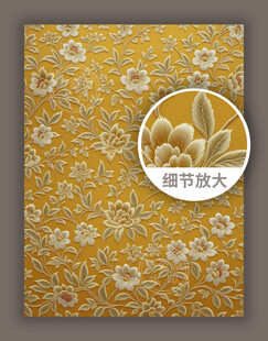 中式传统古典花纹底纹图案竖版