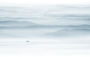 群山远山背景图