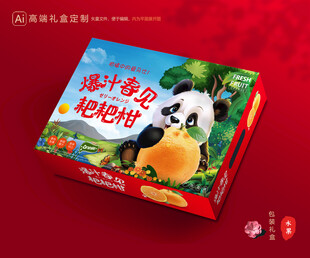 春见礼盒 耙耙柑包装