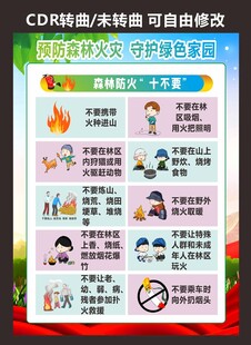 森林防火十不要