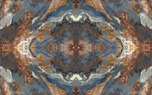 蓝色欧式拼花大理石石纹