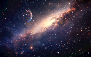 宇宙星空天花软膜背景