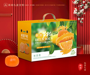 芦柑包装 椪柑礼盒