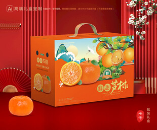 芦柑包装 椪柑礼盒