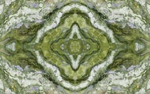 绿色欧式拼花大理石石纹