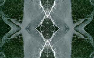 绿色欧式拼花大理石石纹