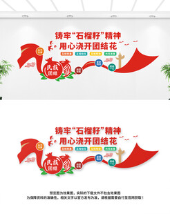 民族团结文化墙