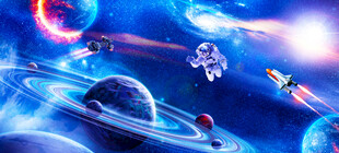 宇宙星空宇航员