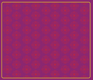 国风宝相花纹图印