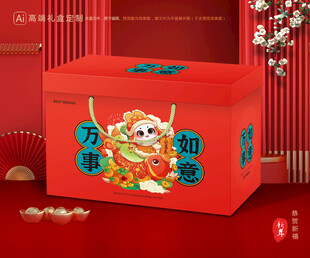 年货包装 新年礼盒