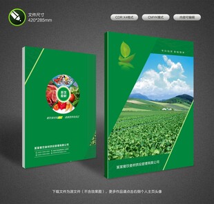 食材封面设计