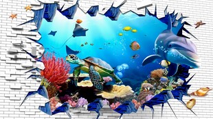 海底世界壁画