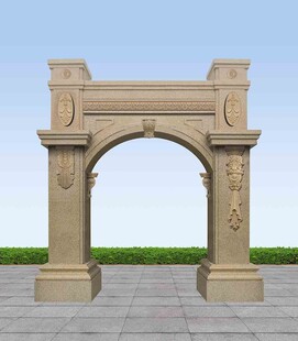 欧式大门效果图