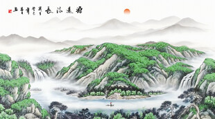 国画山水