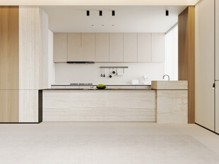 厨房直播间背景墙