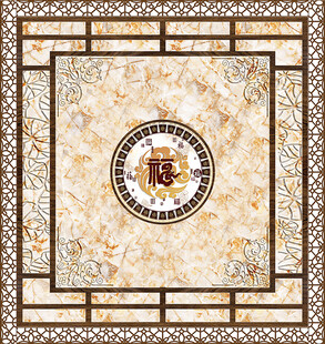 中式拼花