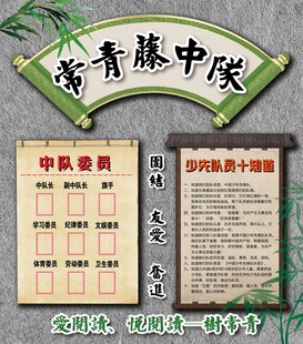 常青藤中队教室布置设计