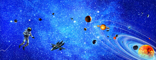 宇宙星空太阳系
