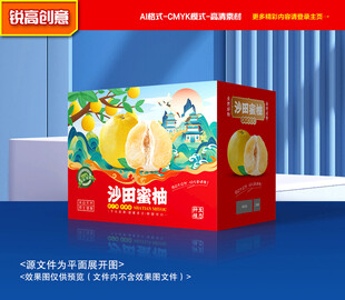 柚子包装 蜜柚礼盒