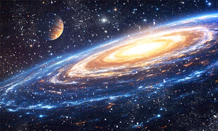 宇宙星空星系背景图