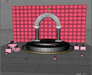 立体3d海报展架舞台展架 