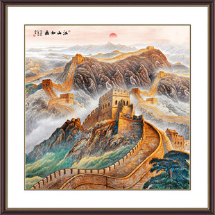 长城风景画