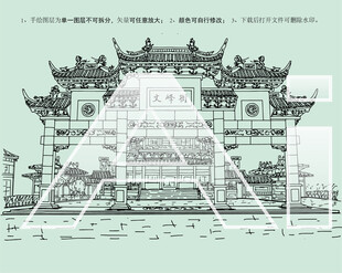 重庆文峰古街牌坊