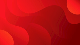 红色曲线渐变矢量背景