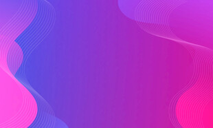 紫色曲线抽象矢量背景