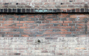 高清斑驳红砖砖墙背景墙