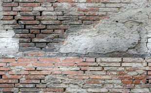 高清红色砖墙背景墙