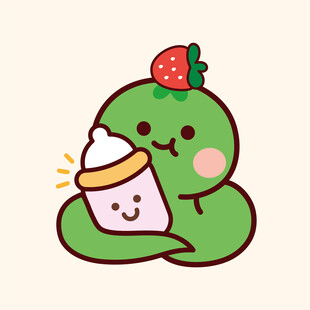 小萌蛇小青蛇奶瓶