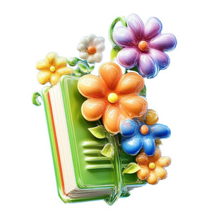 3D卡通糖果色儿童趣味立体书