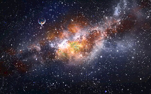 宇宙星空天花软膜背景