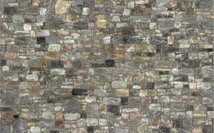 高清褐色石墙背景墙