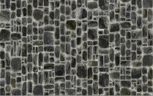 高清灰色石墙岩石纹理