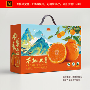 丑橘包装礼盒