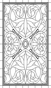 高清分层欧式立线图案打印图