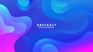 蓝粉色渐变抽象矢量背景