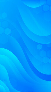 蓝色波浪抽象矢量背景