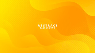 黄色渐变抽象矢量背景