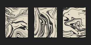 淡黄色酸性流体矢量背景