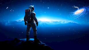 宇宙太空宇航员