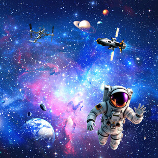 宇宙星空宇航员