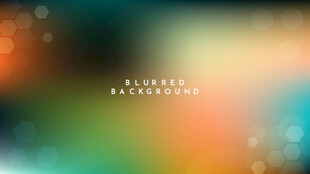 彩色模糊抽象矢量背景