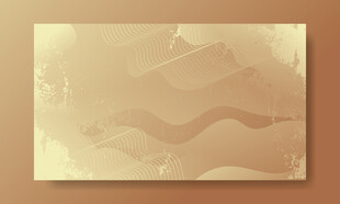 土黄色渐变矢量背景