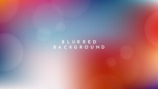 蓝红色渐变模糊矢量背景