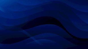 深蓝色波浪矢量背景